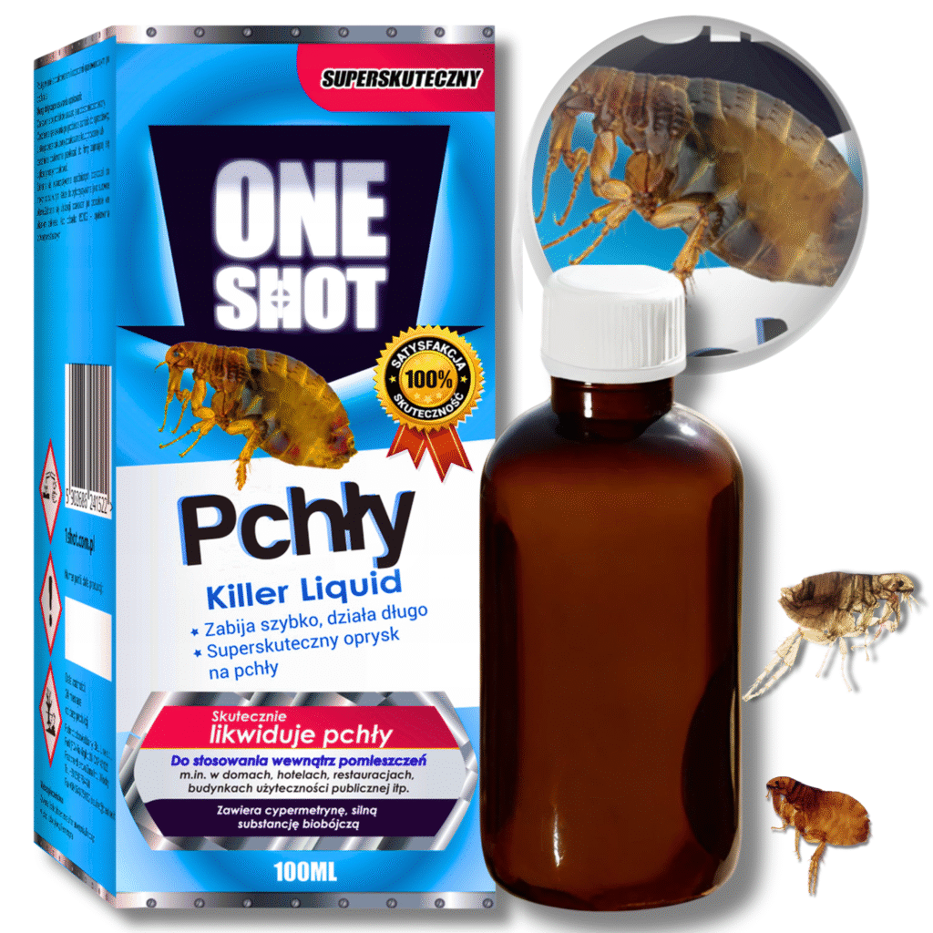 koncentrat na pchly 100ml silny skuteczny